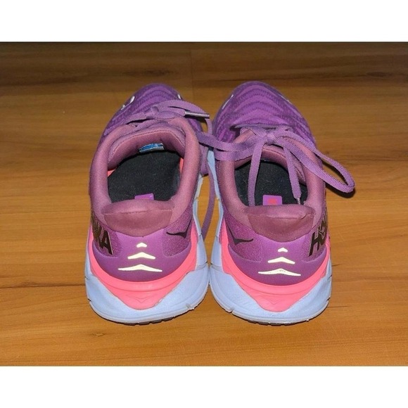 Womens Hoka Arahi 6 Walking Running Lace Up Sneakers Shoes - Picture 3 of 6